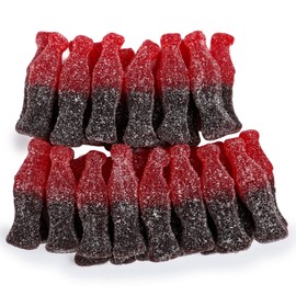 Smarty Stop Sour Cola Bottle Gummy Candy (3 Pound, Cherry)