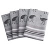 Moon Luxury Pack of 4 Tea Towels Approx. 50 x