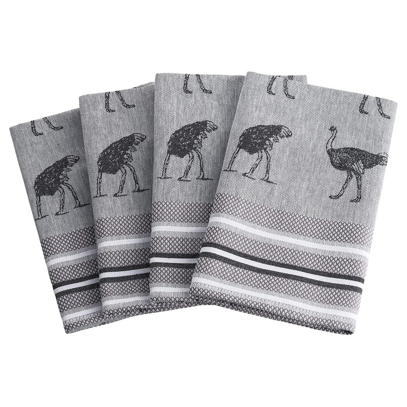 Moon Luxury Pack of 4 Tea Towels Approx. 50 x