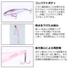 DAIWA Bus Steese Pencil Hasegawa Pink Ver.2 60F Lure