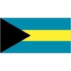 Bahamas Large Country Flag - 5' x 3'.