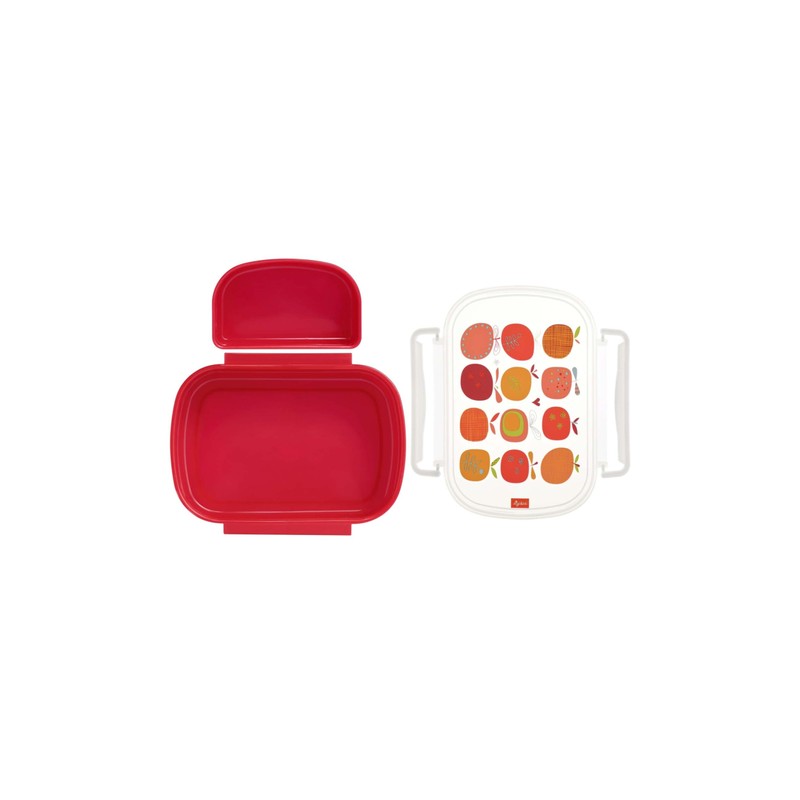 SIGIKID 24738 Brotzeitbox Apfelherz Lunchbox BPA-frei Mädchen Lunchbox empfohlen ab