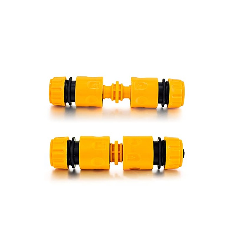 6 Pcs Double Male Hose Connectors, Double Male Hose End