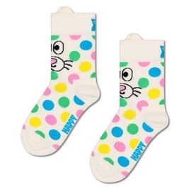 Happy Socks Kids Dotted Bunny Socks Children's Socks Happy Easter, multicoloured