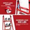 WAWINY 2 Step Ladder Folding, Step Stools for Adults with
