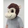 To.beone Plush Monkey Head Mask Gorilla Character Mascot Costume Head