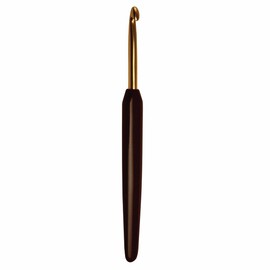KnitPro 7 mm Aluminium Crochet Hook, Gold
