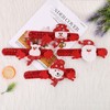 Christmas Slap Bracelet for Kids - One-Touch Automatic Gift Free Size / Snowman Style 20ea