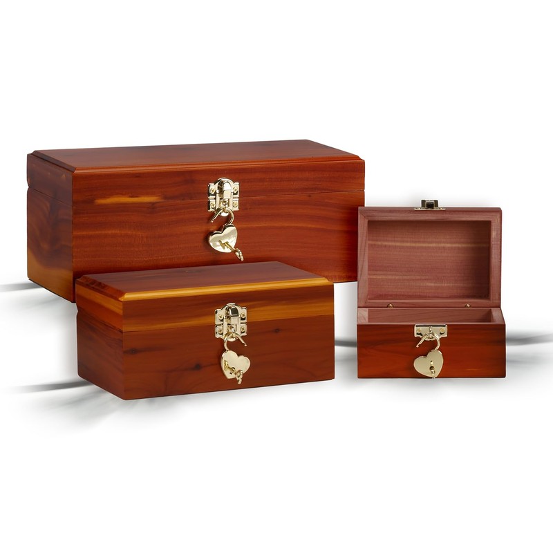 Crafted Artifacts Aromatic Cedar Urn for Human and Pet Ashes,