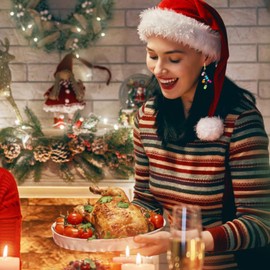 Ymimanchil Colorful Christmas Earrings for Women Christmas Light Bulb Earrings Crystal Christmas Dangle Earrings Xmas Holiday Earrings