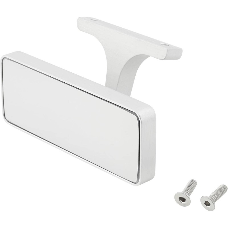 Billet Aluminum Inside Rear View Mirror, Screw-On