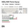 YMKPVR KBDiy 9009 Retro Keycaps 60 Percent,KOA Profile Dye-Sublimation PBT