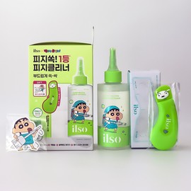 Cleanse sebum softener 150ml + sebum remover + 40 cotton pads Super Melting Sebum Softener (Jjanggu Collaboration Project) / 일소 피지연화제 150ml+피지제거기+코튼패드40매 슈퍼 멜팅 세범 소프트너(짱구콜라보기획)