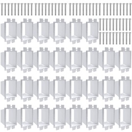 30 PCS BE1-2 Electrical Outlet Box Extender with 60 PCS Screws, Electric Box Extender, 1 Gang Electrical Box Extender Accessories