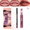 Labial Con Lápiz, Indeleble Mate Larga Duración 1pz
