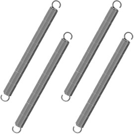GUNGY Tension Springs with Hooks Stainless Steel Tension Spring 120 mm Outer Diameter 10 mm Wire Diameter 1.2 mm Maximum Tensile Force 3.2 kg 1.2 x 10 x 120 mm Pack of 4