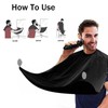 1 x Beard Apron Bib for Beard, Beard Apron for