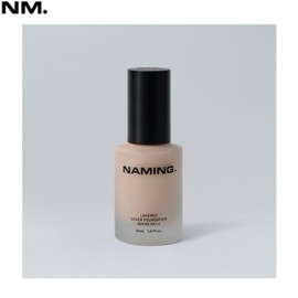 NAMING Layered Cover Foundation SPF35 PA++ 30ml, Color:21Y