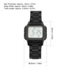 Digital Watch 50m Waterproof Backlit Display Electronic Watch with Alarm