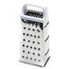 Chef Craft Tin-Plated Pyramid Grater, 8 inches in length, Stainless