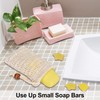 Pretop 4 x Organic Soap Bags, Natural Sisal Soap Pouches
