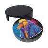 BOXIMIAO Drink Coasters with Holder Stand Set of 6, Cute