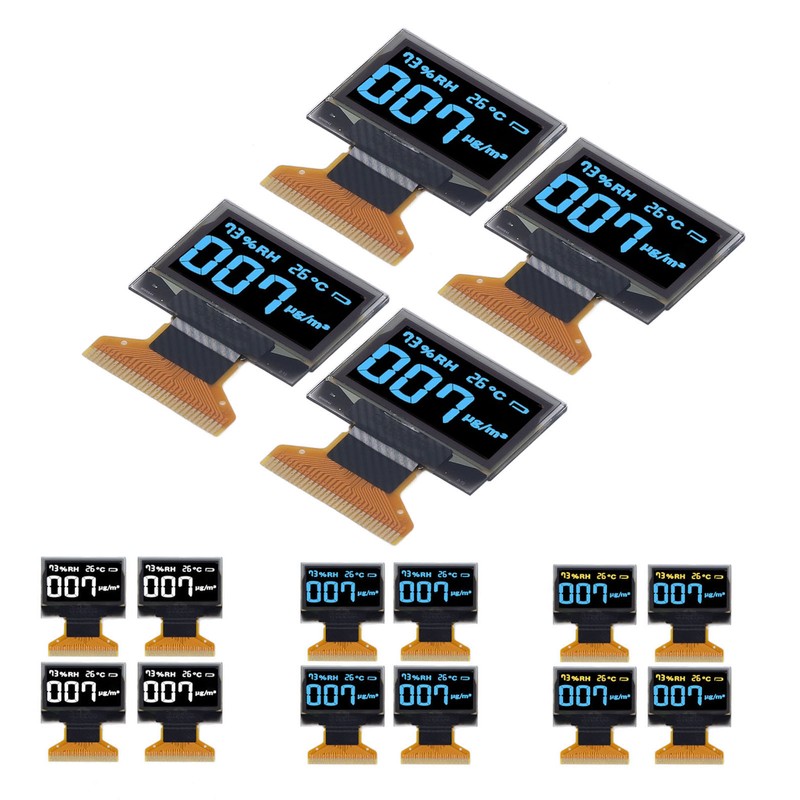 4Pcs 0.96in Organic Light Emitting Diode LCD Display 30PIN 128x64