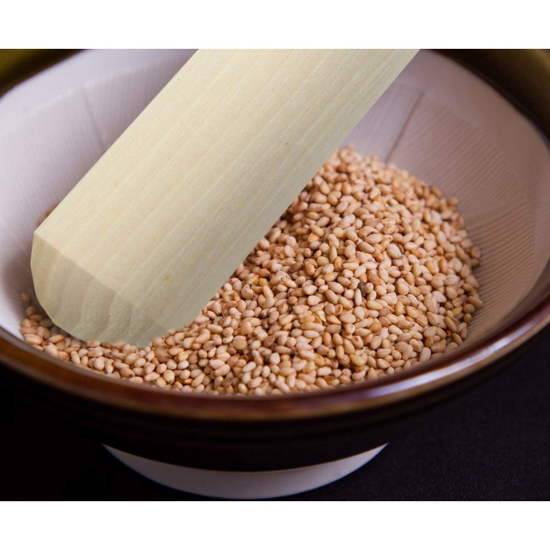 Umezawa 210241 Wooden Pestle, 9.4 inches (24 cm), Made in