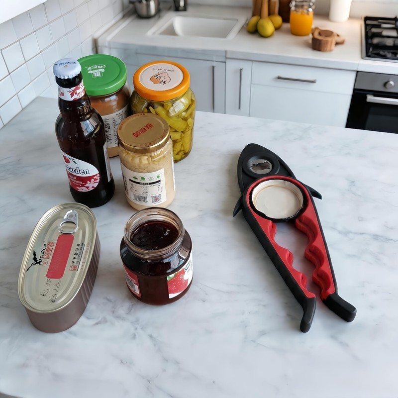 5 in 1 Jar Opener for Seniors with Arthritis, Bottle