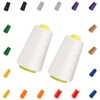 Sewing Thread for Sewing Machine White Sewing Thread Polyester Sewing