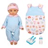 Lorie & Lace Babies 16" Baby Doll Set, Caucasian Brunette