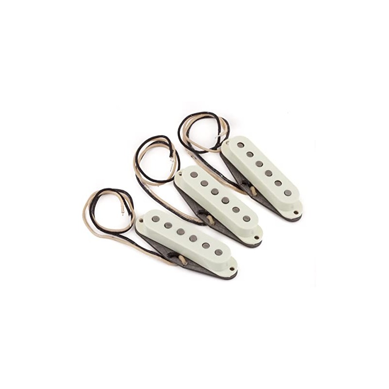 Fender Pure Vintage '65 Stratocaster Pickups Bundle with Instrument Cable