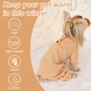Dog Sweaters Winter Pajamas for Small Dogs Boy Girl Fleece