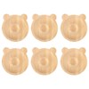 6pcs Jewelry Tray Solid Wood Bracelet Display Tray Decorative Exquisite