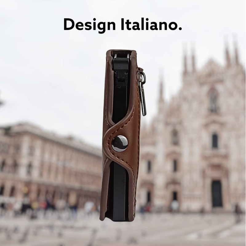 Credit Card Holder Brown, brown, rfid wallet