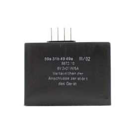 BISOMO 6V Laderegler ELBA Blinkgeber 2 x 21W - 5A 4-pohlig für Simson S50 S51 S70 SR50 Ladegerät