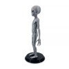 Grey Alien Figurine - 3D Printed Sci-Fi Extraterrestri