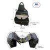 Majestic Ally Horse Saddle Bag - Nylon Insulated Leakproof Cooler,
