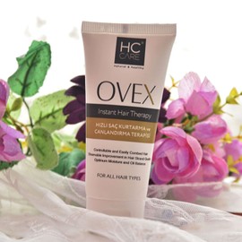 HC OVEX Fast Hair Recovery and Revitalization 6.5 fl oz. | Hydrating Hair Care for Dry Damaged | Shiny Smooth Hair Growth for Frizzy Color Treated Hair | Hair Care Moisturizer Strengthening Serum