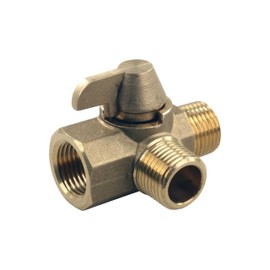 JR Products 62245; 3-Way Diverter Valve M/M/F Made by JR Products