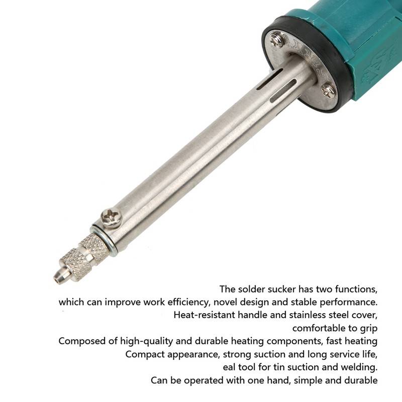 Electric Solder Sucker Welding Desoldering Pump Electronic Repairing Tool