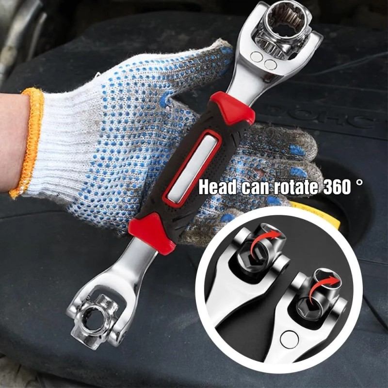 Llave Multifuncional 52 En 1 Llave De Plomero Universal