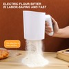 Flour Sifter For Baking, Electric Flour Sifter, Handheld Powder Shaker