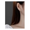 Pendientes Largos de Plata 925 para Niñas con Zirconia AAA,
