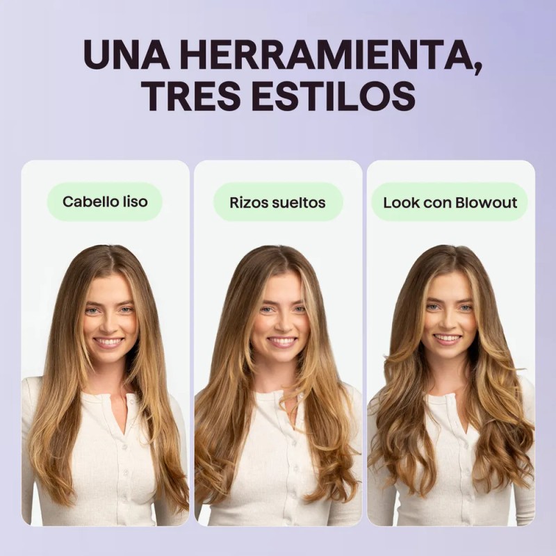 Cepillo Térmico Wavytalk De 1.5 Pulgadas Para Un Aspecto Bri
