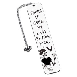 Goth Stocking Stuffers Horror Merch Horror Bookmark Christmas Stocking Stuffers for Boys Girls Book Lover Christmas Xmas Gifts for Him Her Dark Romance Bookmark Read Accessories for Women