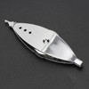 Frivolité de Aguja de Metal Plateado para Encaje DIY, Herramienta
