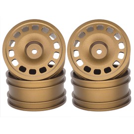 RC Wheel Rims 12mm Hex On Road 1/10 Drift Wheel, Metal Wheel Rim Set 4Pcs for 1:10 Scale On Road Car, 1/10 Wheel for Tamiya TT01 TT02 XV01 TA06 WLtoys A959 PTG2 HPI KYOSHO HSP PTG2 Touring Street Tyre