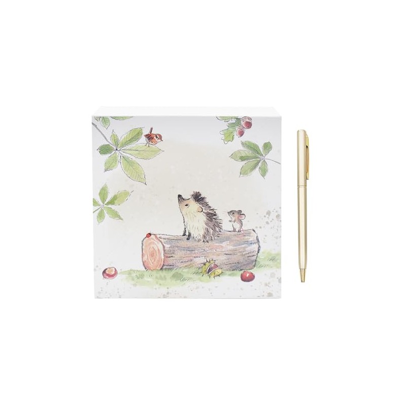 Healthy Living Direct Paper Shed Memo Block & Pen -