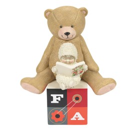 Department 56 Snowbabies Guest FAO Schwarz Cozy Story Time Figurine, 4.81 Inch, Multicolor